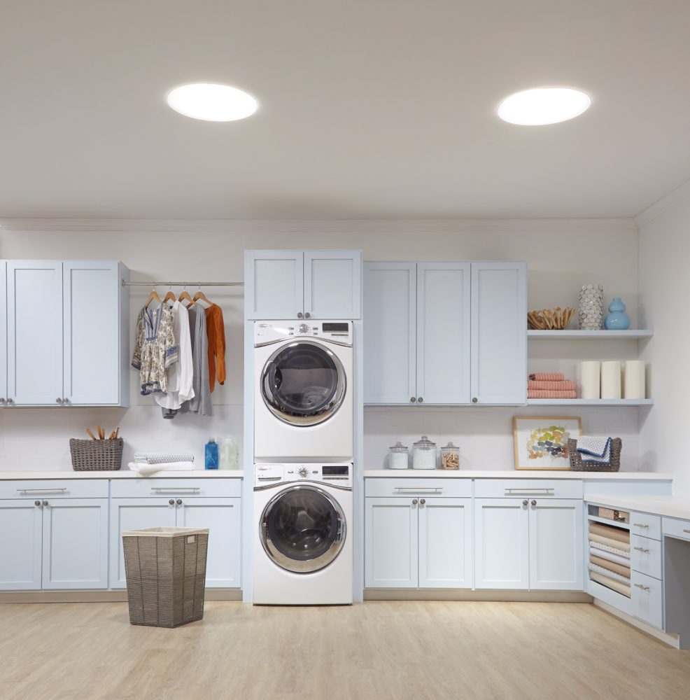 Application Blue Cabinets 813 Sun Tunnels Laundry 1018