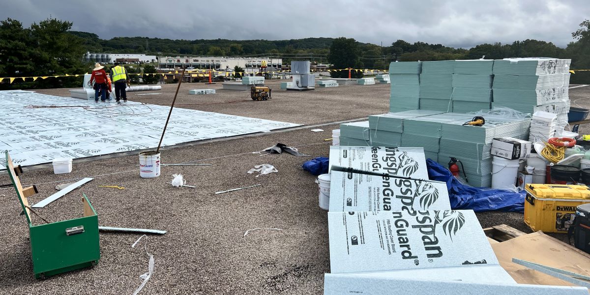 Commercial Roof Replacement WinstonSalem NC Mid Atlantic Roofing